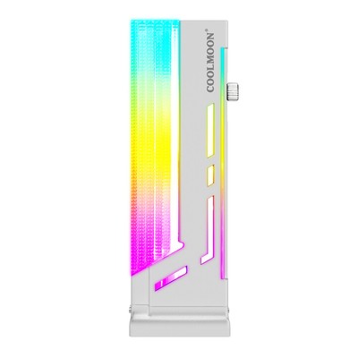 Coolmoon LED GPU Holder Graphics Card Bracket RGB Vertical Graphic Card Holder