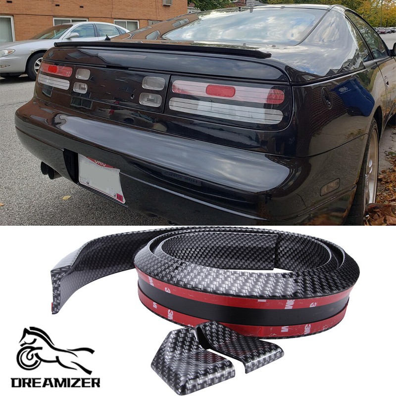 s15ウィング For Nissan Silvia S15 Carbon Rubber Car Rear Tail Wings Spoiler