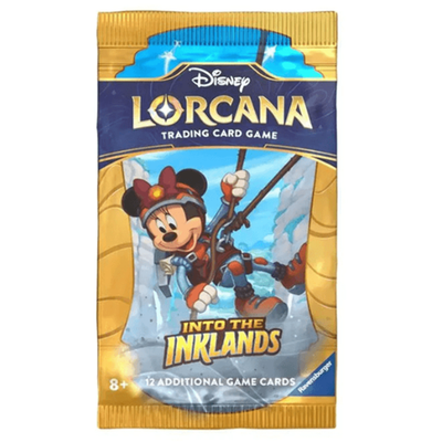 Disney Lorcana TCG: Into the Inklands Booster Packs (1 pack selected at Random)