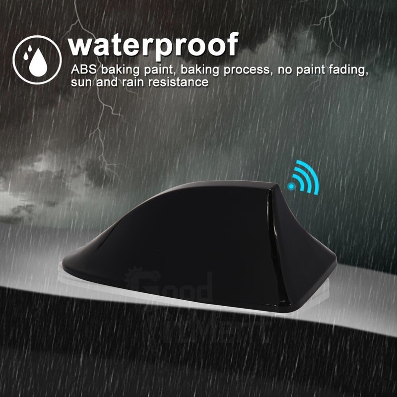 For Chrysler 300 300C Glossy Shark Fin Antenna Cover Signal Radio AM/FM Aerial