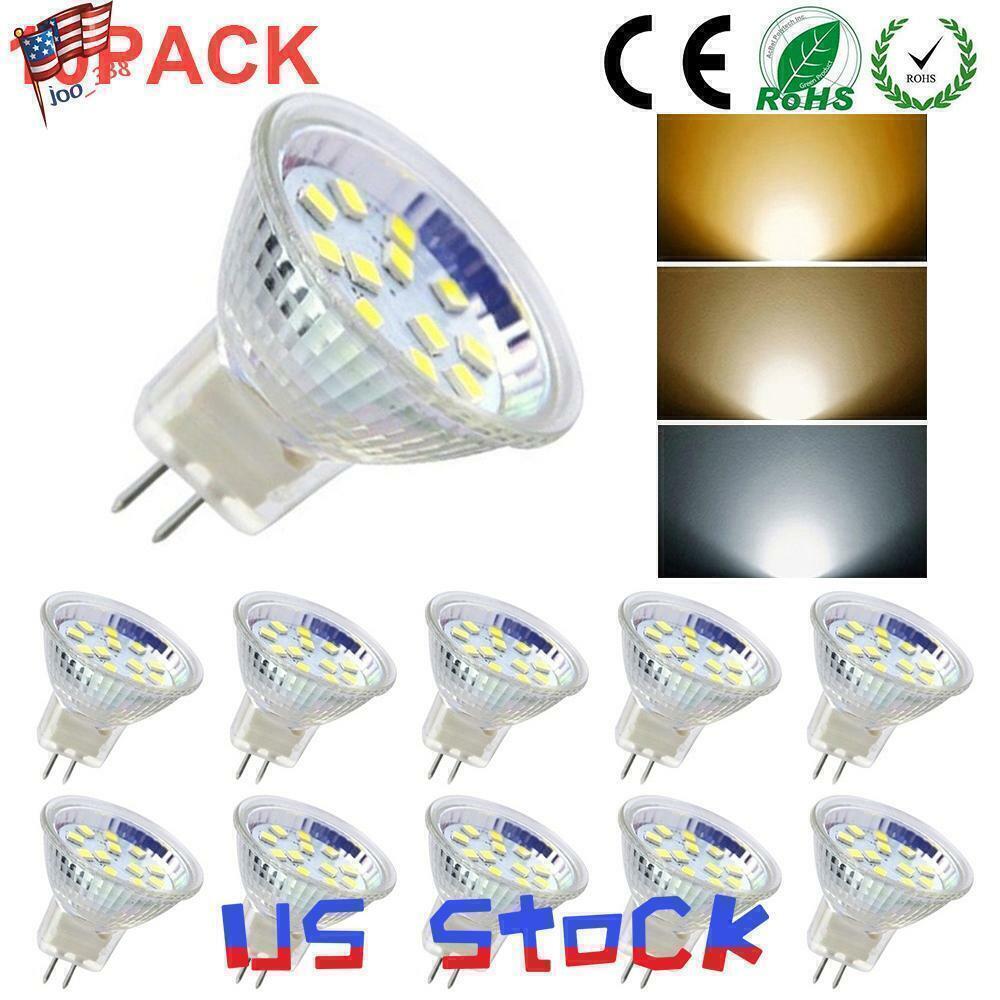 GU4 MR11 LED Bulb Bi-Pin Base LED bulb 3W/5W AC/DC12V-24V Halogen Replacement