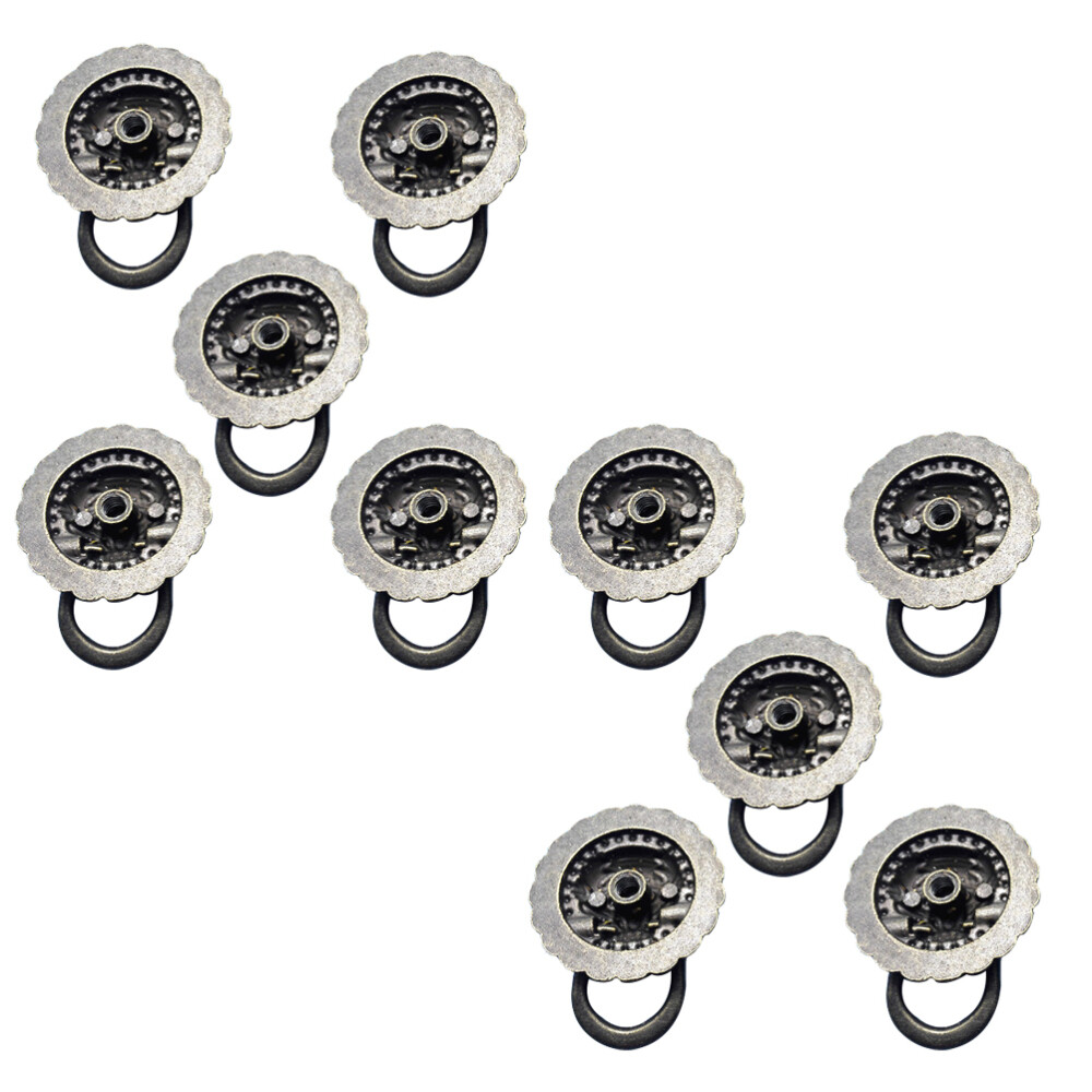 10 Stück Retro Schubladengriffe Dekoration zieht Löwenkopf geformten