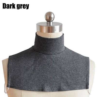 Removable Cotton Detachable Turtleneck Fake Collar False Pullover Neck Warmer
