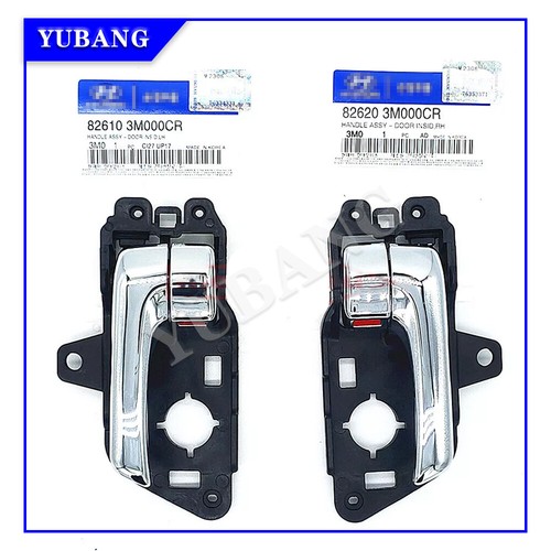 For 2008-2014 Hyundai Genesis Inside Door Handle RH,LH Set