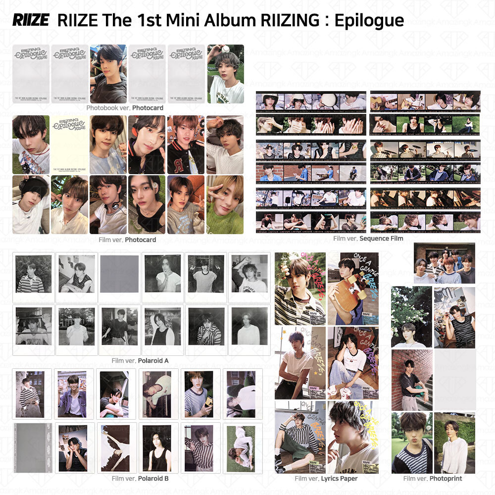 【child】RIIZE Epilogue RIIZE - RIIZING : Epilogue [1st Mini Album - Film Ver.] - K