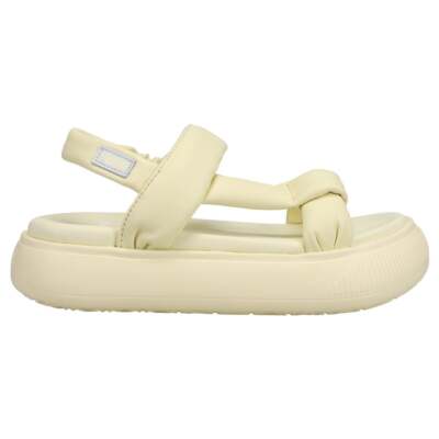 Женские повседневные сандалии Puma Suede Mayu Summer Platform Off White 383379-03