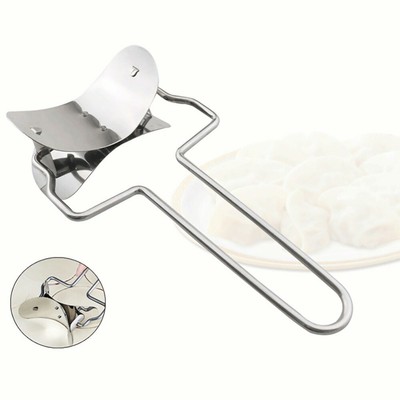 1x Stainless Steel Dumplings Skin Pie Ravioli Empanada Maker Cutter Kitchen tool