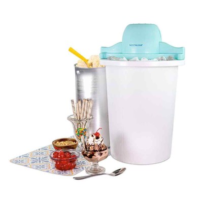 6 Qt. Blue Parlor Electric Ice Cream Maker