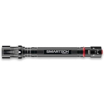 Smartech Product Handheld Flashlight 2000 Lumen LED Super Bright Light Black