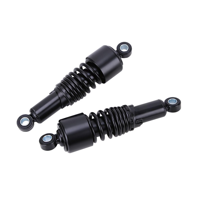 267mm 10" Shocks Absorber For Harley Sportster XL 883 1200 48 72 Lowering Black 
