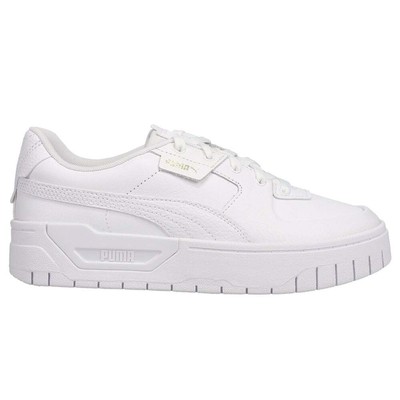 

Puma Cali Dream Lth Женские белые кроссовки на перфорированной платформе Повседневная обувь 3831, Белый, Puma Cali Dream Lth Perforated Platform