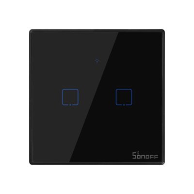 Sonoff 1-3 Gang WiFi Smart Wall Touch Light Switch Glass Panel Alexa Google App