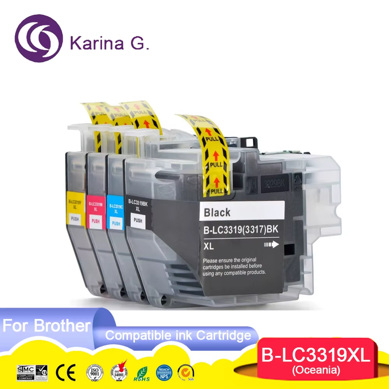 LC3319 LC3319XL Premium Compatible Color Inkjet Ink Cartridge for MFC-J5330DW/M