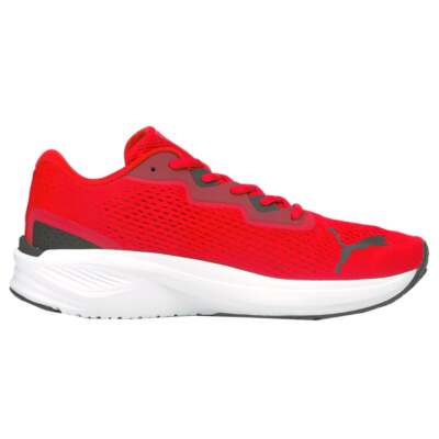 Мужские красные кроссовки Puma Aviator Lace Up Running, спортивная обувь 195175-04