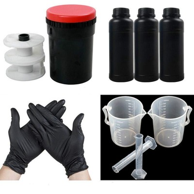 120 135 B&W Film Darkroom Kit Developing Equipment Processing Tool Developing...