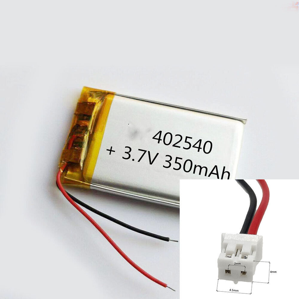Rechargeable 3.7V 350Mah 402540  Polymer Ion Battery For MP2