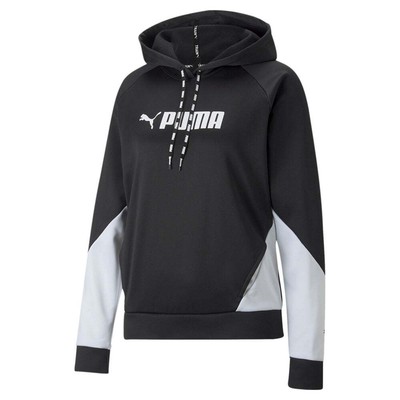 

Пуловер с капюшоном Puma Fit Pwr, женская повседневная верхняя одежда размера , 52218401, Черный
