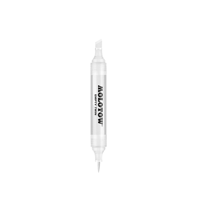 MOLOTOW EMPTY TWIN MARKER - FOR MIXING MOLOTOW AQUA INKS