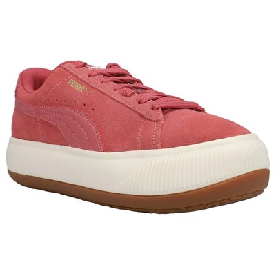 

Женские розовые кроссовки Puma Suede Mayu с перфорированной платформой Повседневная обувь 380686-06, Розовый, Puma Suede Mayu Perforated Platform