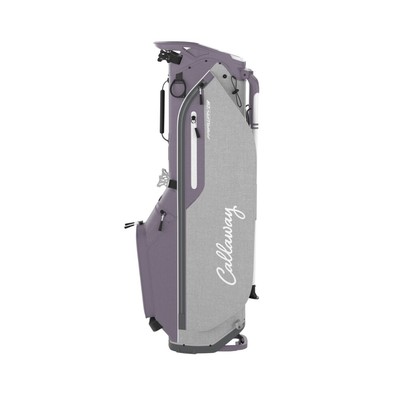Сумка для гольфа c подставкой Callaway Fairway - Фиолетовая дымка/Серебристый Вереск - Новинка 2024