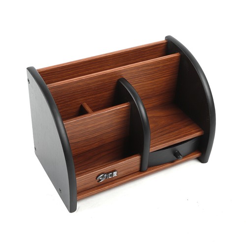 Einfach Stifthalter mit Schublade Schreibtisch Organizer ...