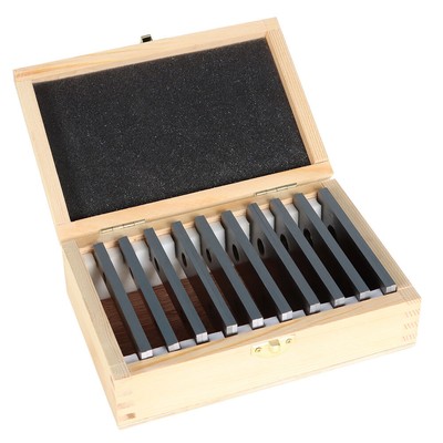 1/8 x 4'' 10 Pair Precision Parallel Set 0. 001'' Hardened Steel In Case