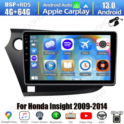 64GB For Honda Insight 2009-2014 Android 13 Car GPS Navi Radio Stereo BT Carplay