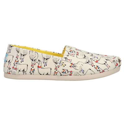 

Белые женские повседневные туфли на плоской подошве TOMS Alpargata с рисунком 10018088T, Белый, TOMS Alpargata Graphic Slip On