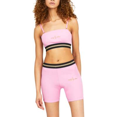 Женский бюстгальтер без косточек Puma X Baby Phat Sleek Ribbed Pink Casual 53475604