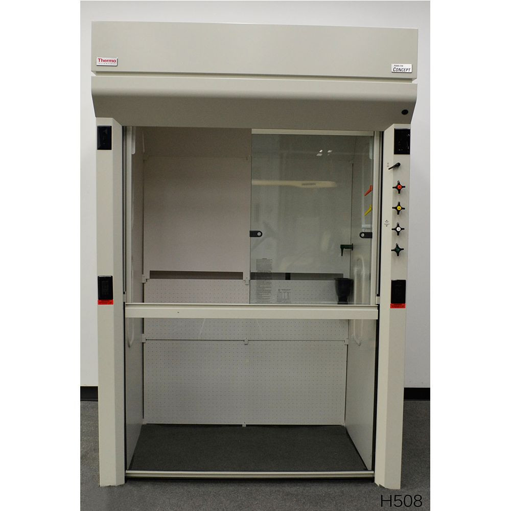 Thermo Science Chemical /Walk-In Floor / Fume Hood / Used / Fisher Hamilton / 5'