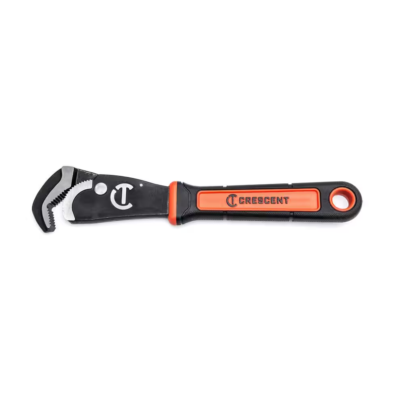 Crescent 12 Inch Self Adjusting Pipe Wrench Straight Grip Heavy Duty Plumbing
