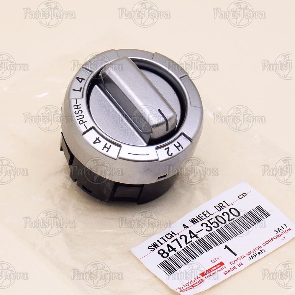 8472435020 Genuine OEM TOYOTA 4RUNNER 2003-2009 4 Wheel Drive Control Switch 4WD