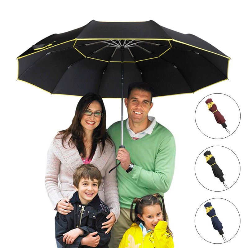 Umbrella Double Canopy Windproof Sun-resistant