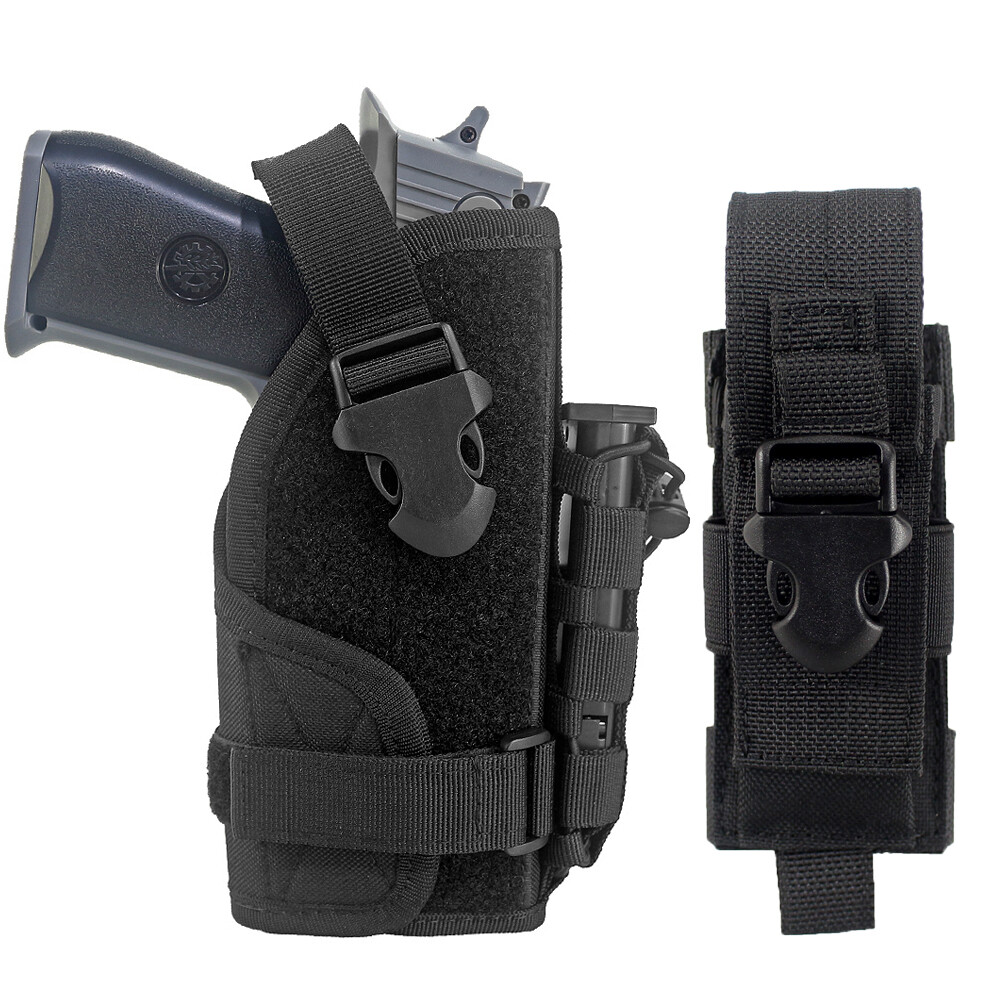 Tactical Right Hand Belt Holster Pistol Gun Holster with