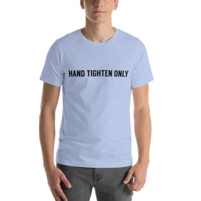 Hand Tighten Only T-Shirt, Worn By Keith Richards, Classic Rock, Rolling Stones