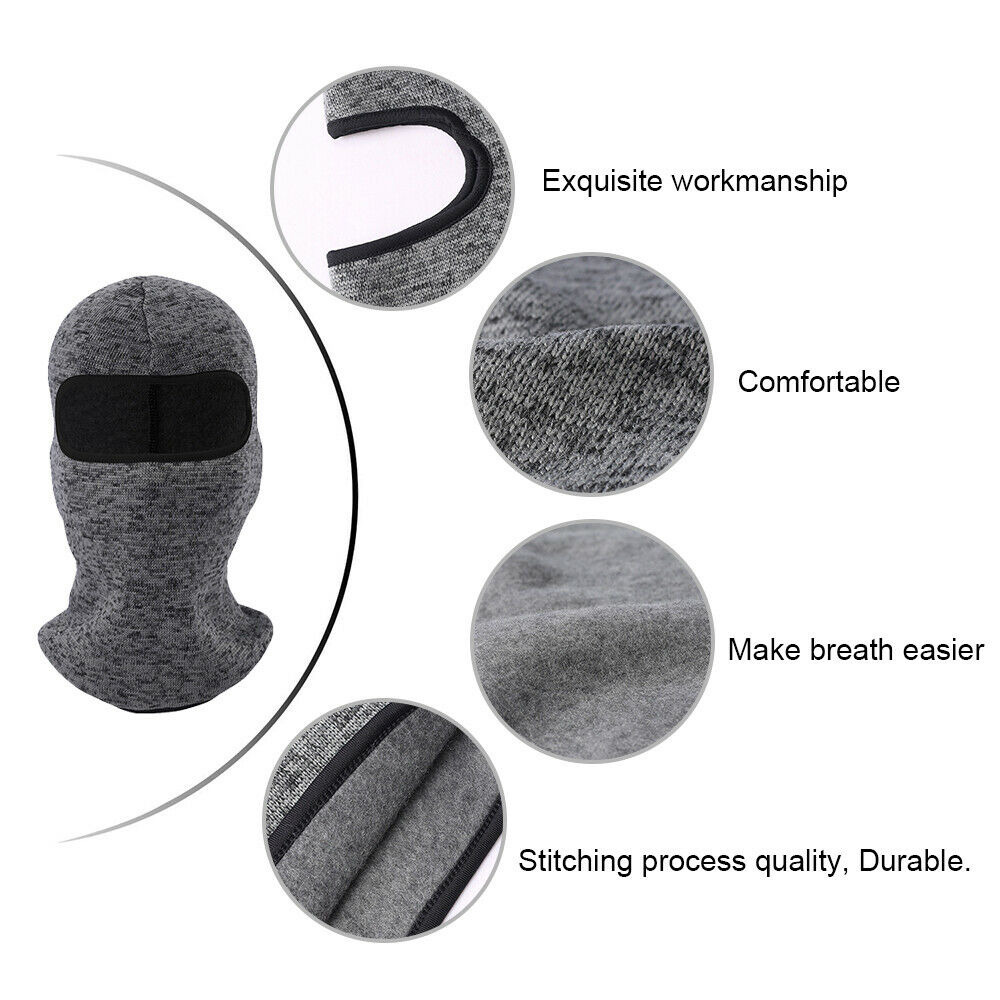 Cold Weather Men Balaclava Winter Head Cover Full Face Mask Motorcycle Gear