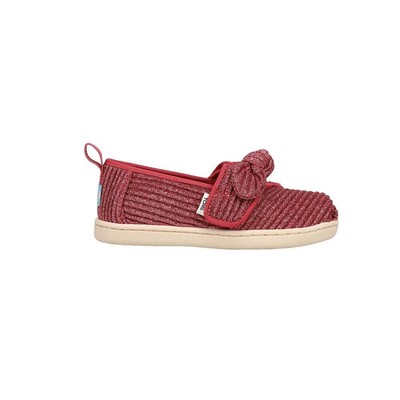 

TOMS Alpargata Glimmer Вельветовые туфли без шнуровки для маленьких девочек, повседневные розовые туфли на плоской подошве 1001863, Розовый, TOMS Alpargata Glimmer Corduroy Slip On Toddler