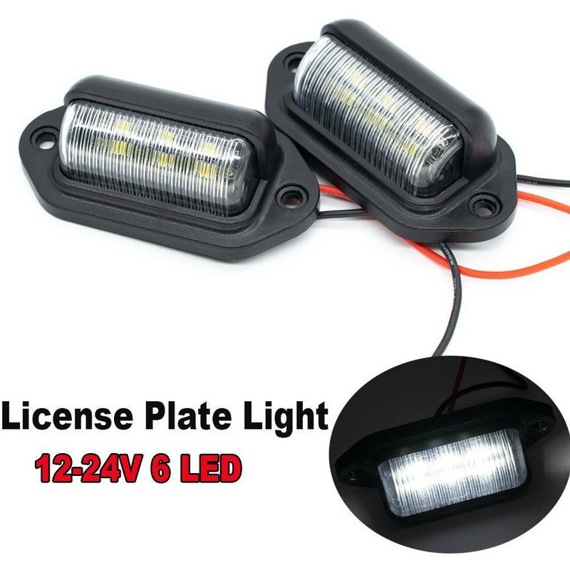universal license plate light