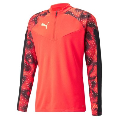

Мужской пуловер Puma Individualfinal Wc с круглым вырезом и длинным рукавом на молнии, размер, Оранжевый, Puma Individualfinal Wc Crew Neck Long Sleeve Quarter Zip Pullove