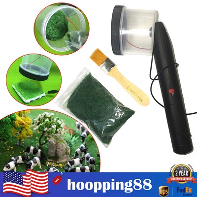 Handheld Static Grass Flock Applicator Machine Advanced Diorama Scenery Model