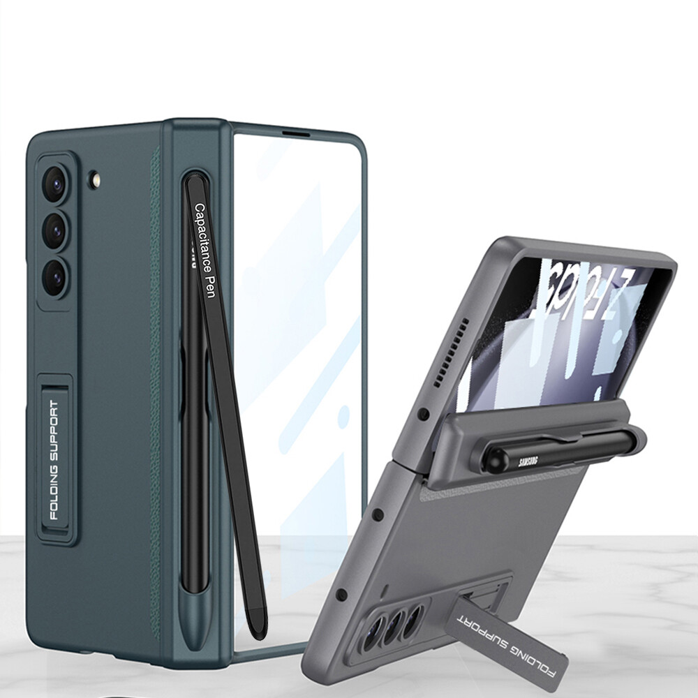 A*a様 Samsung Galaxy Z Fold5 本体 ケース付き Galaxy Z Fold5 Standing Case with Strap, Graphite Mobile