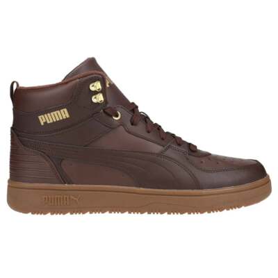 

Кроссовки Puma Rebound Rugged Lace Up Mens Size 14 M Повседневная обувь 38759204, Коричневый, Puma Rebound Rugged Lace Up