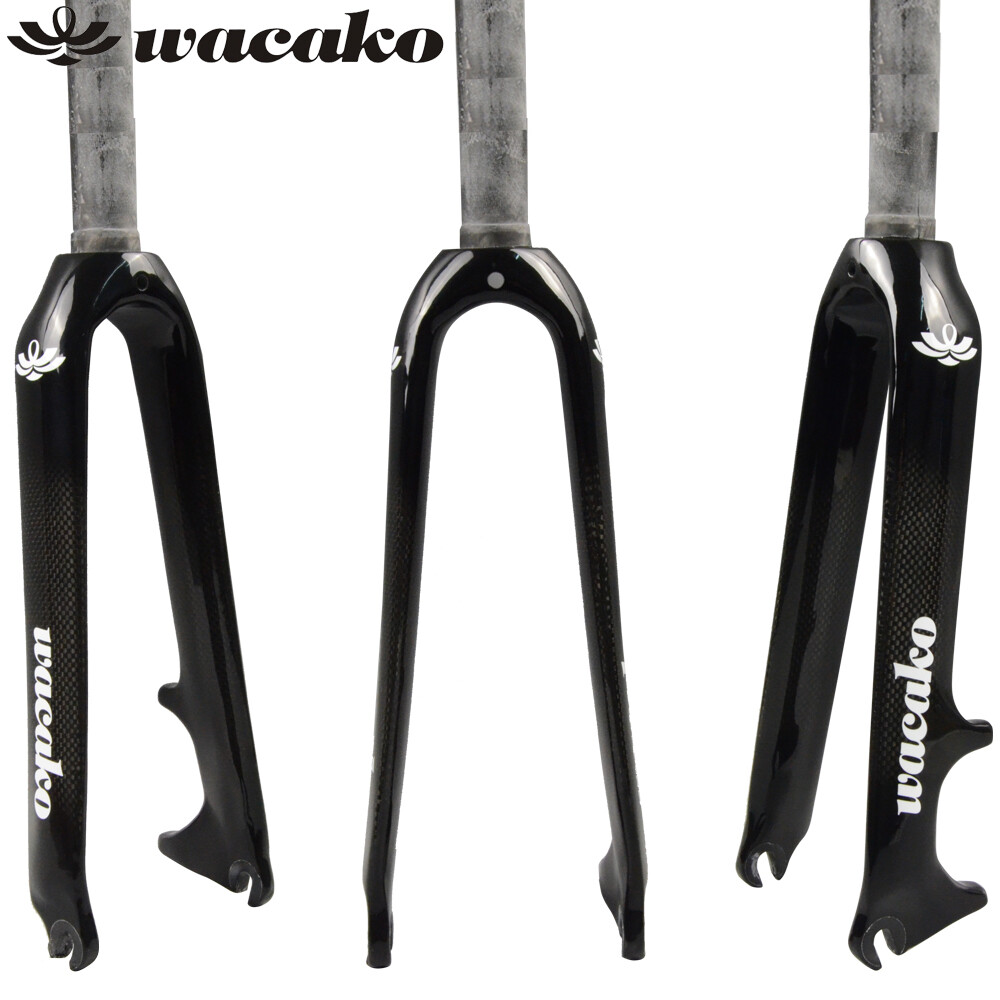 WACAKO Carbon Bicycle Forks 16/18/20/22 in Rigid BMX Folding