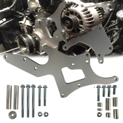 For LS Engine Serpentine Bracket Alternator Power Steering Pump Swap Conversion