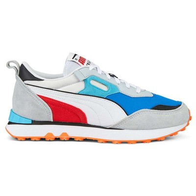 

Мужские кроссовки Puma Rider Fv Future Vintage на шнуровке, размер 9,5 м, повседневная обувь 38, Белый, Puma Rider Fv "Future Vintage" Lace Up