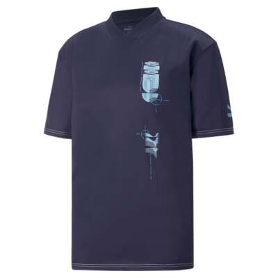 

Puma Figc Ftblstatment V-образный вырез с коротким рукавом футбольная майка мужская синяя 76713914, Синий, Puma Figc Ftblstatment V Neck Short Sleeve Soccer Jersey