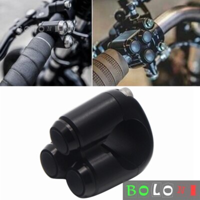 3-Button 1'' Handlebar Switch For Harley Dyna Softail Cafe Racer Bobber Chopper