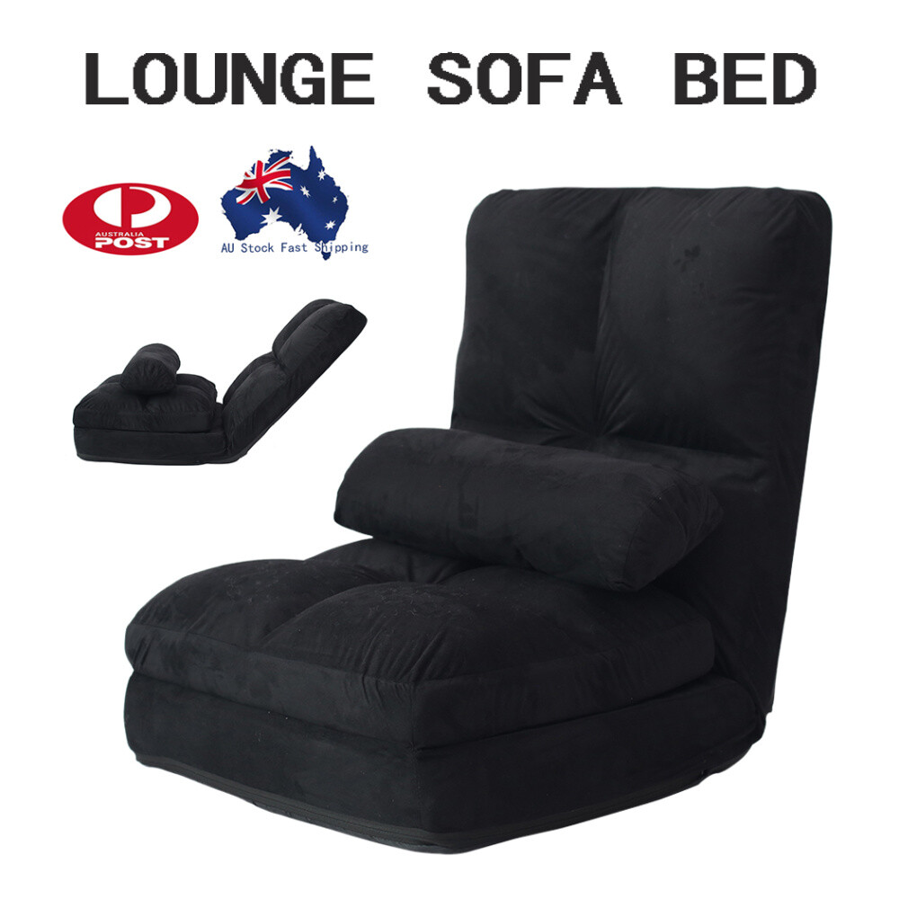 Lounge Sofa Bed Floor Recliner Folding Chaise Chair Couch Game