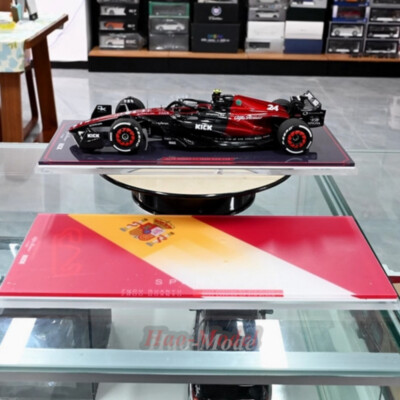 Kilo Works 1/18 alfa romeo F1 racing Metal Diecast Model Car Gifts Display Black