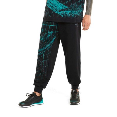 

Брюки Puma Mapf1 Statement Мужские черные повседневные 534001-01, Черный, Puma Mapf1 Statement Pants